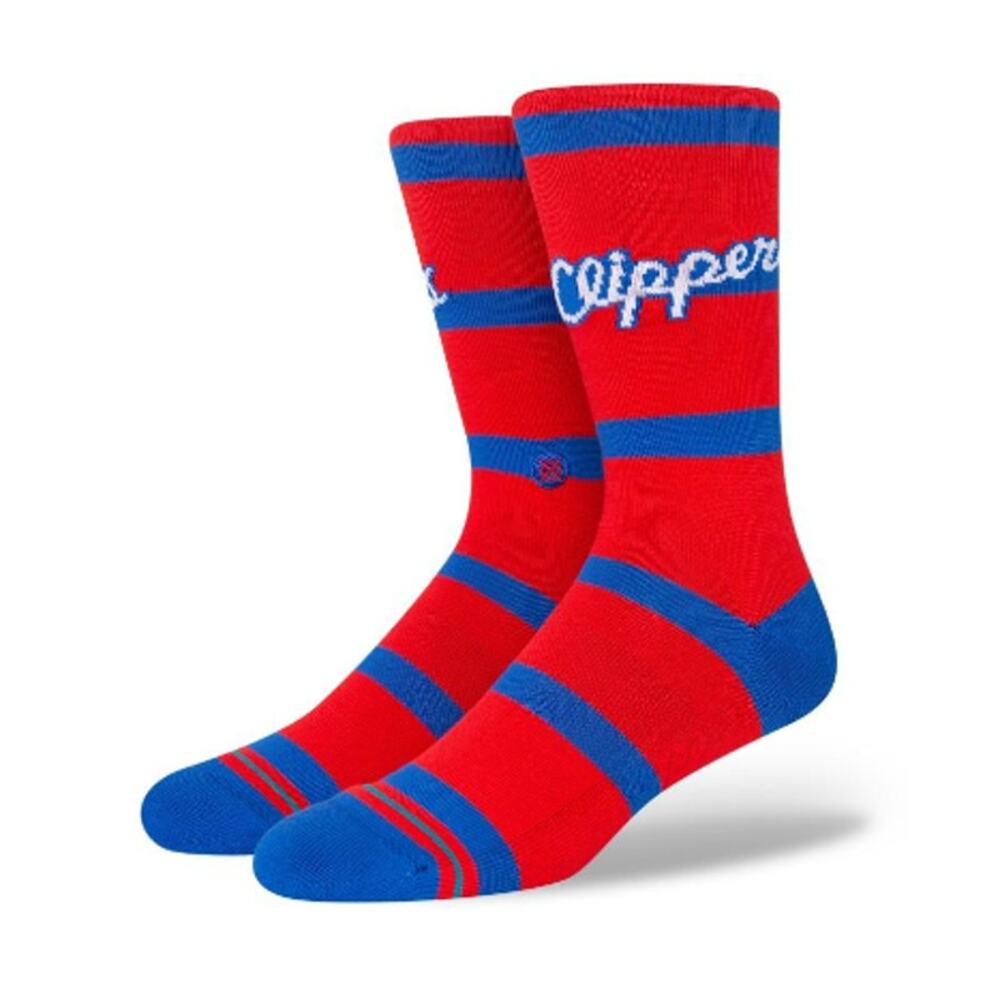 New Stance x NBA Los Angeles Clippers Classics Crew Socks Size Large 9-13